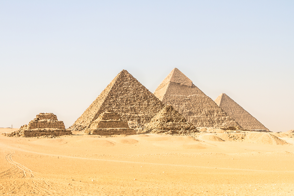 Пирамиды в Египте. Фото: shutterstock