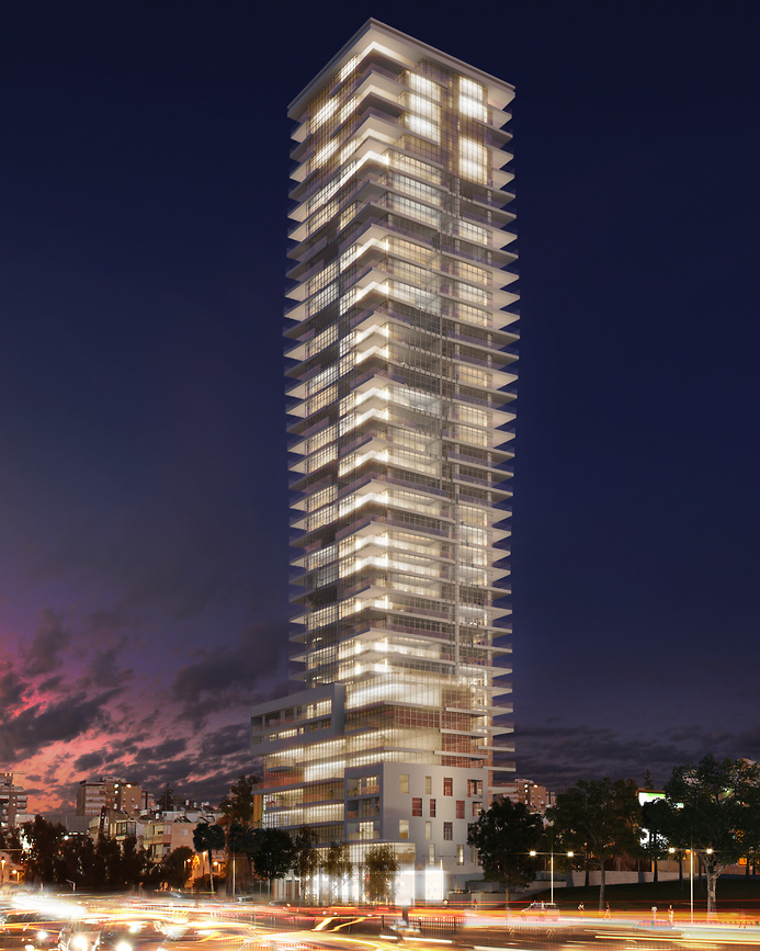 פרויקט Elite Towers של חברת מצלואי בז'בוטינסקי רמת גן  (באדיבות viewpoint)