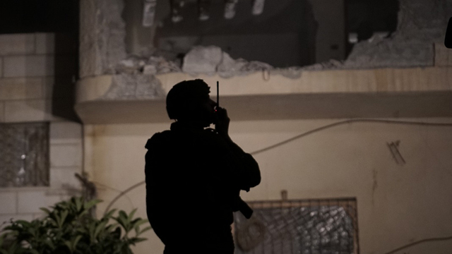 Разрушение дома террориста в Хевроне. Фото: пресс-служба ЦАХАЛа