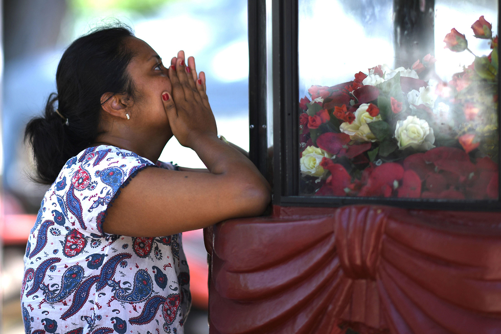 סרי לנקה מתקפת טרור פיגועים כנסיית סנט סבסטיאן נגומבו (צילום: AFP)