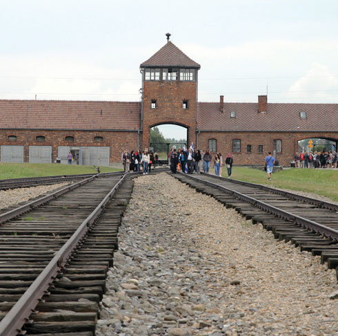 מחנה השמדה אושוויץ-בירכנאו, פולין (צילום: ערן גרנות)