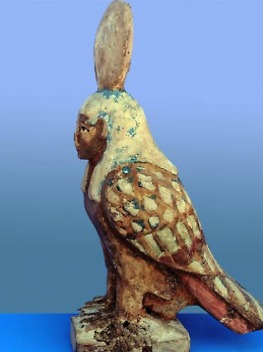 פסל של ציפור (צילום: משרד העתיקות המצרי)