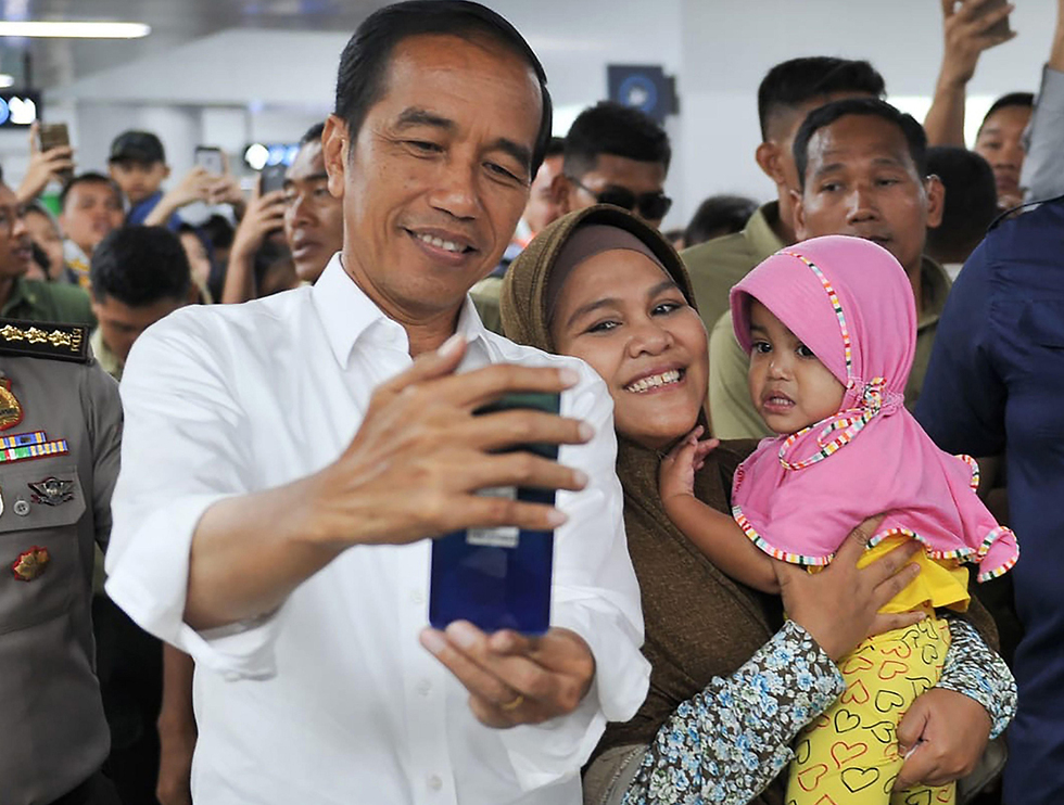 נשיא אינדונזיה ג'וקו ווידובו  (צילום: AFP)