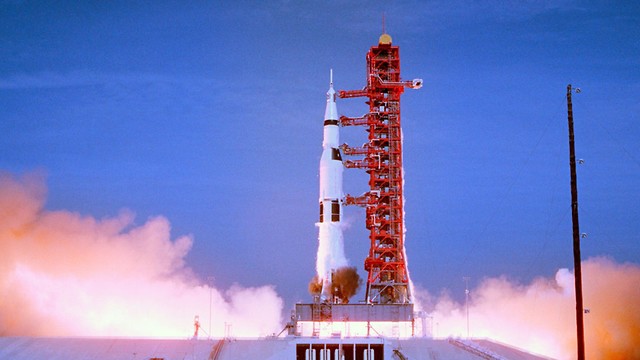 אפולו 11 (צילום:  Apollo 11 Launch 1969 Courtesy of NEON CNN FILMS)