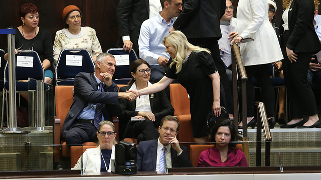 Приведение к присяге депутатов кнессета XXI созыва. Фото: Амит Шааби