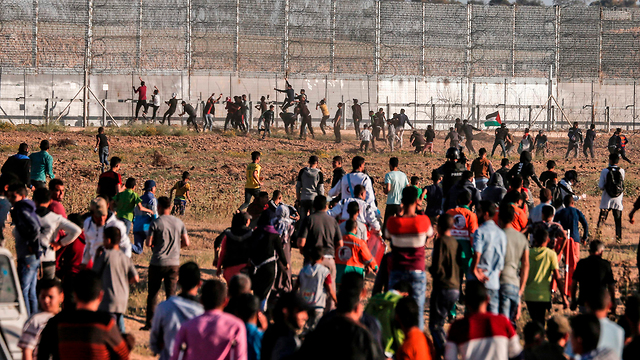 Беспорядки на границе с Газой. Фото: AFP (Photo: AFP)