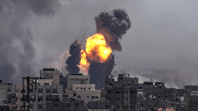 Удар по Газе. Фото: ЕРА