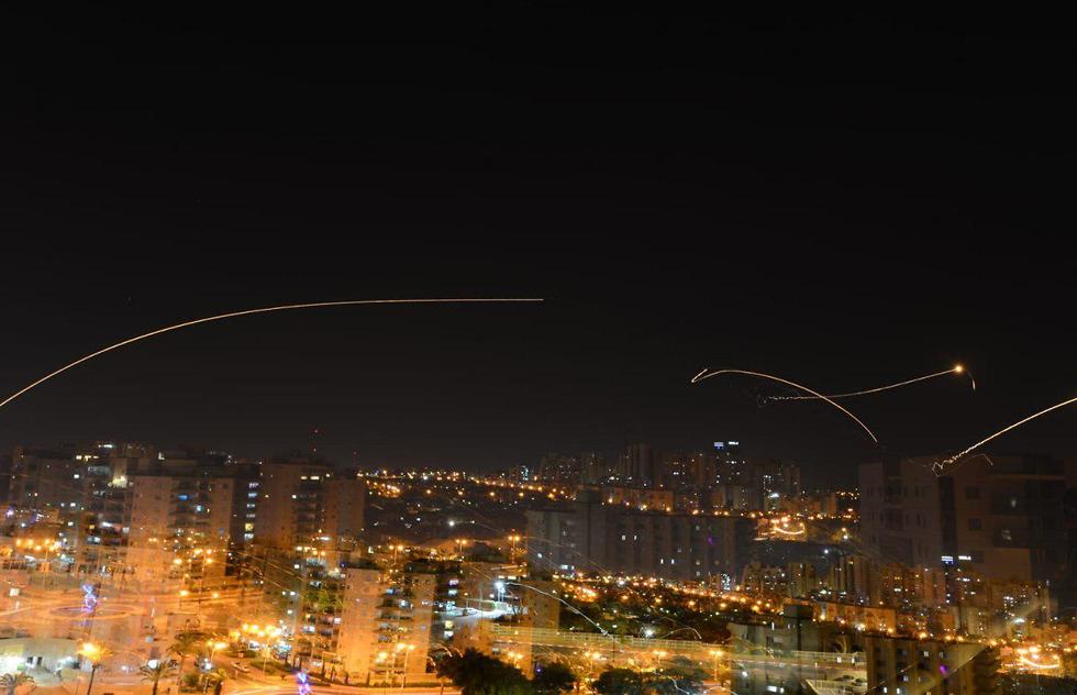 Ракетный обстрел Беэр-Шевы. Фото: Ави Роках