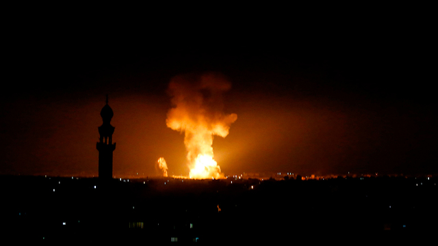 Удар по Газе. Фото: AFP, архив (Photo: AFP)