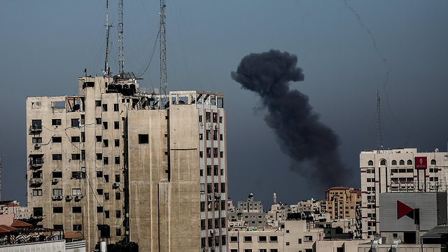 IDF bombing in Gaza (Photo: EPA)