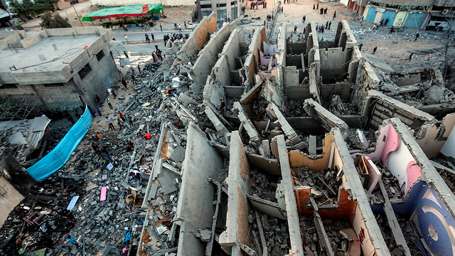The aftermath of Israeli bombing in Gaza (Photo: AFP)
