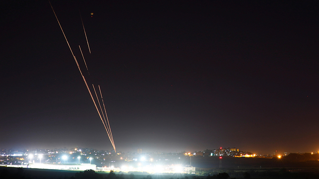  Rockets being launched from Gaza into Israel (Photo: Reuters)