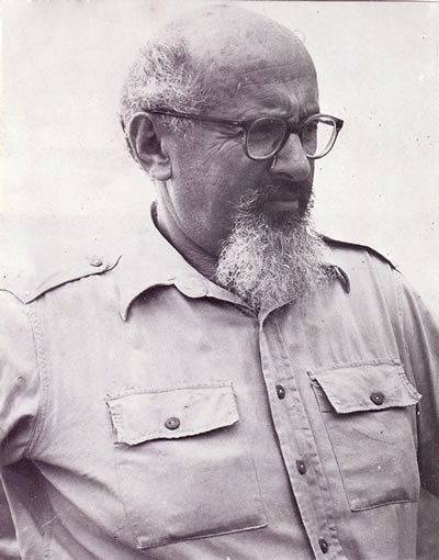 Yitzhak Sadeh, commander of the Palmach and a founder of the IDF (Photo: GPO)