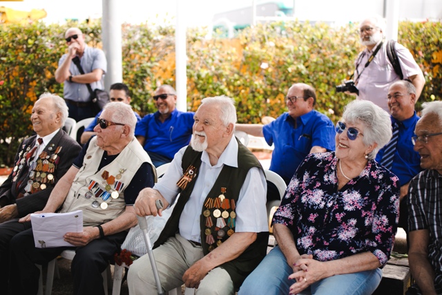 Встреча ветеранов в центре "Эгед". Фото: Лия Гельман