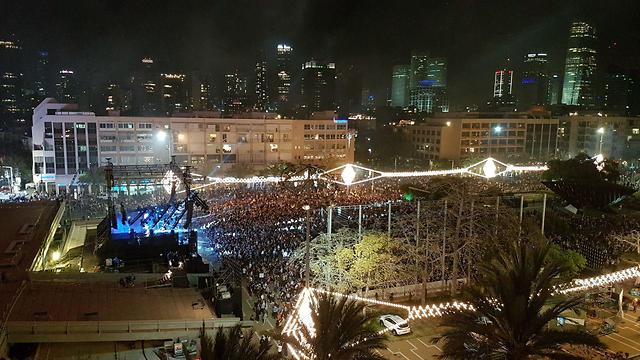 חגיגות יום העצמאות בתל אביב (צילום: צחי שדה)