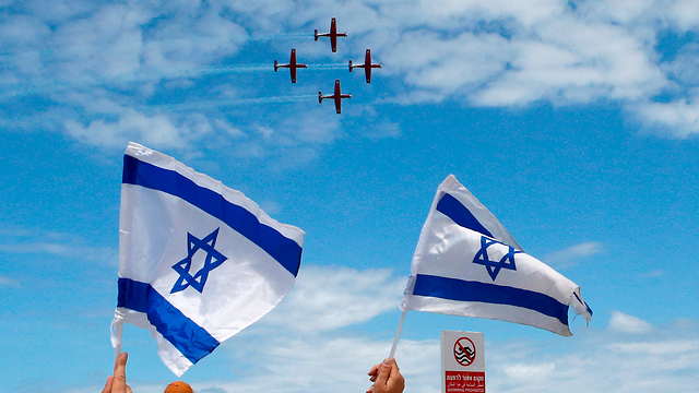 ישראל 2019 יום העצמאות ה- 71 (צילום: AFP)