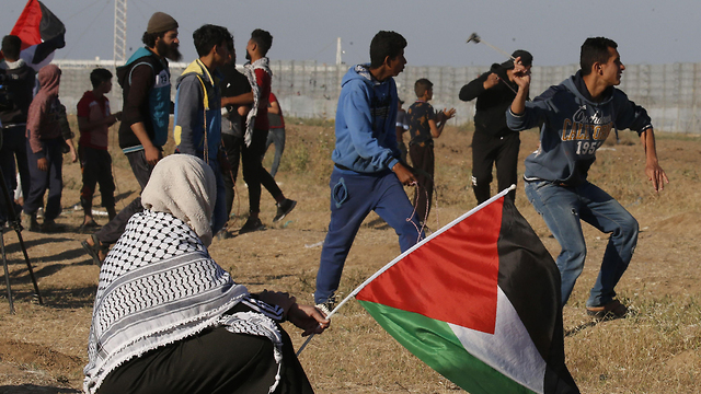  Беспорядки на границе с Газой. Фото: AFP