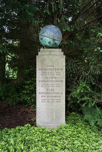קברו של קרל שוורצשילד (צילום: מתוך ויקיפדיה)
