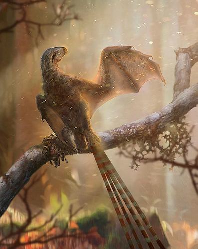 הדמיה של הדינוזאור הקטן (צילום: רויטרס)