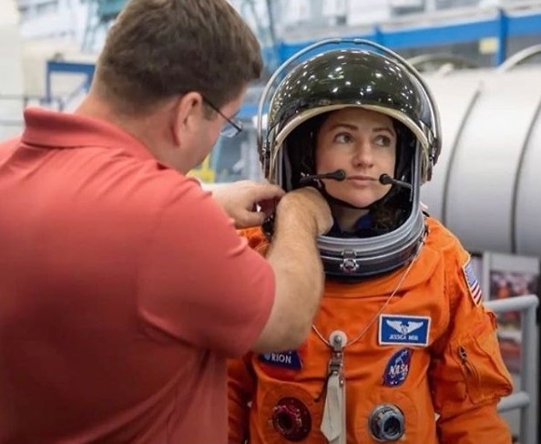 Джессика Меир в отряде астронавтов. Фото: NASA