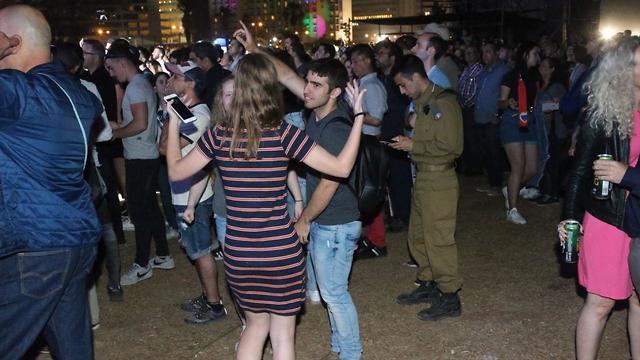  Евродеревня в Тель-Авиве, 16 мая. Фото: Моти Кимхи