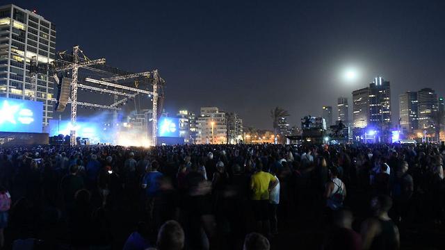 Финал Евровидения в Евродеревне в Тель-Авиве. Фото: Яир Саги