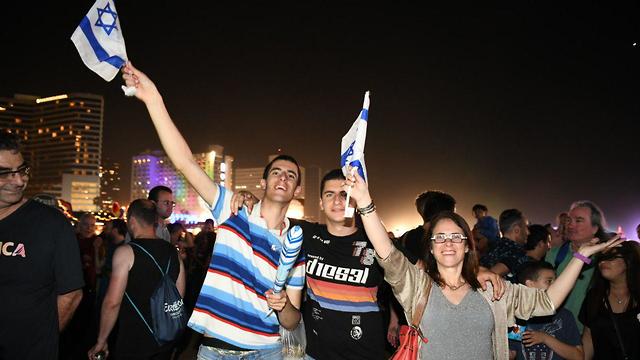 Финал Евровидения в Евродеревне в Тель-Авиве. Фото: Яир Саги