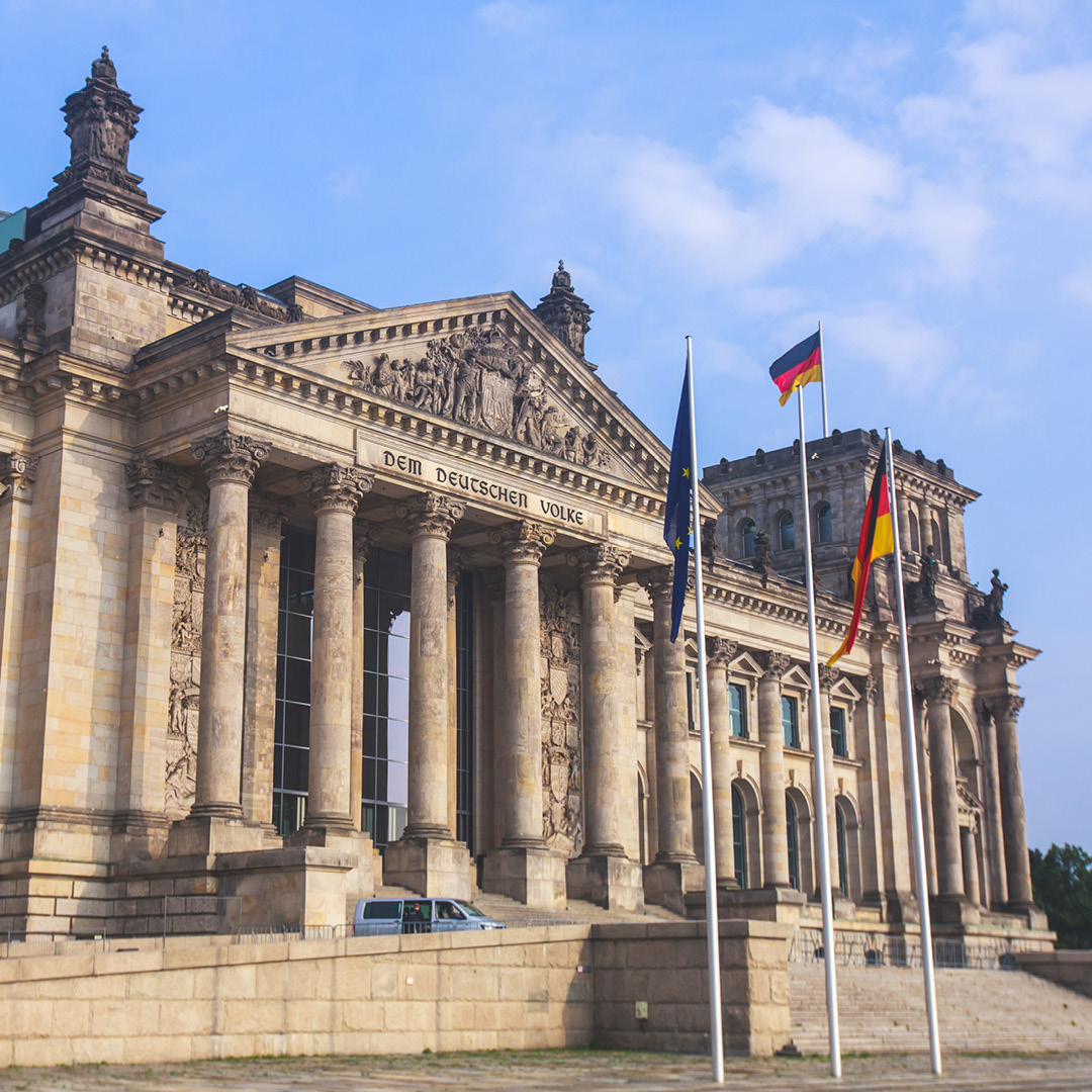 German parliament building
