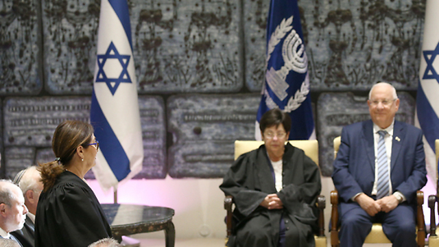 Esther Hayut is sworn in as chief justice of the Supreme Court 