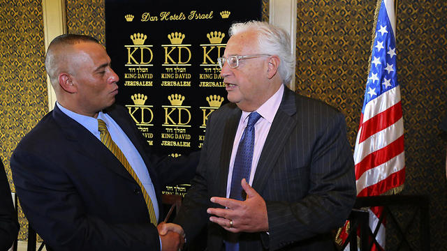Jabari with US Ambassador Friedman