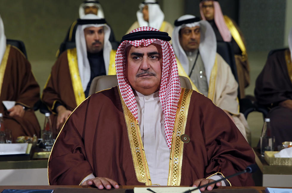  Bahrain's foreign minister, Sheikh Khalid bin Ahmed Al Khalifa