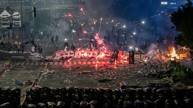 מהומות אינדונזיה תוצאות ה בחירות הרוגים (צילום: gettyimages)