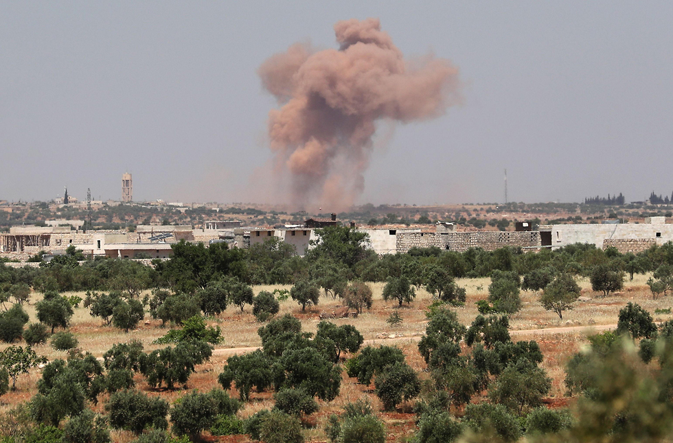 סוריה חלב חאלב הפצצות הפצצה מתקפה (צילום: AFP)