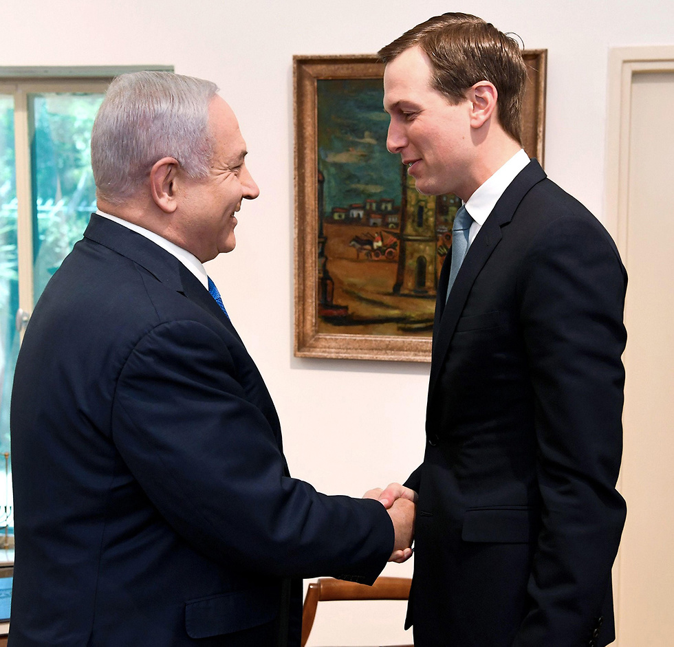 Prime Minister Netanyahu and Jared Kushner (Photo: AFP PHOTO / Matty Stern/U.S. Embassy Jerusalem)
