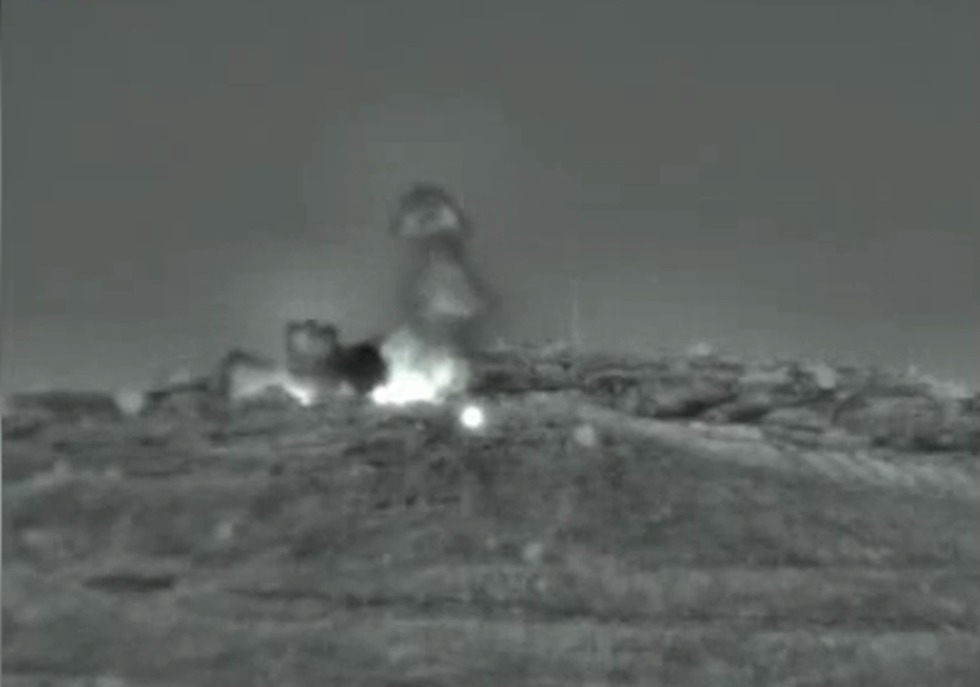 ВВС ЦАХАЛа наносит удар по Сирии. Фото: пресс-служба ЦАХАЛа