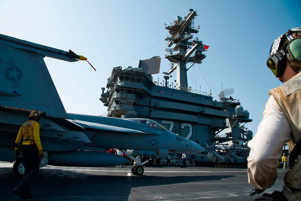 USS Abraham Lincoln deployed in the Gulf