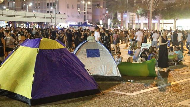 מחאה ועימותים בתל אביב בעקבות ביטול פסטיבל 