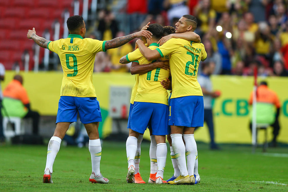 נבחרת ברזיל (צילום: getty images)