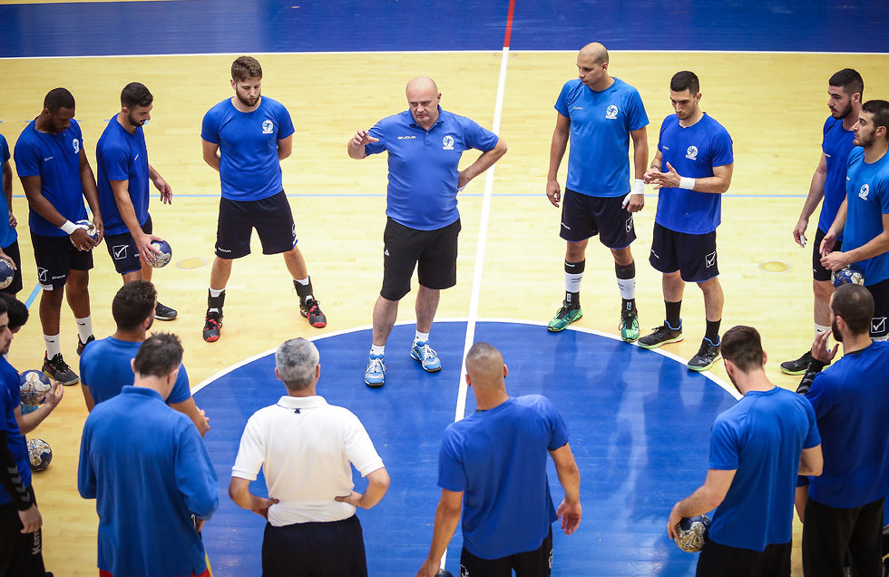 אימון נבחרת ישראל (צילום: עוז מועלם)