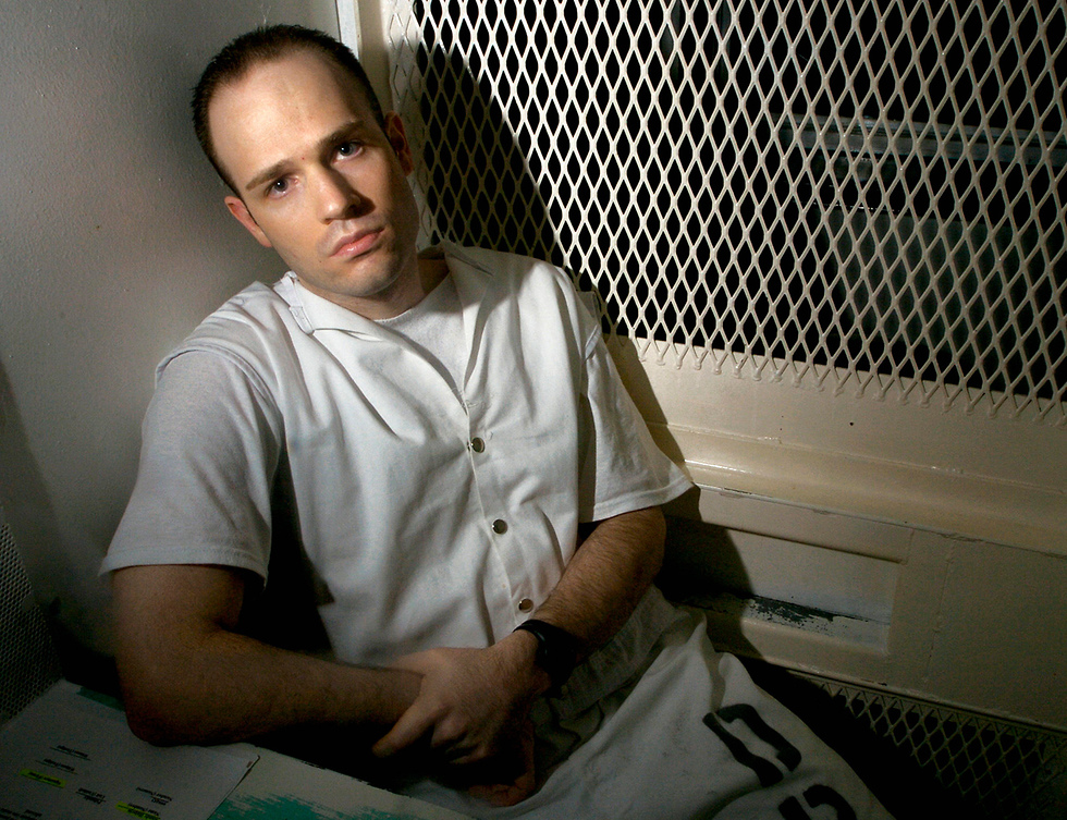 האסיר היהודי רנדי הלפרין, שטוען כי השופט שניהל את המשפט שבו נגזר דינו אנטישמי (צילום: AP)