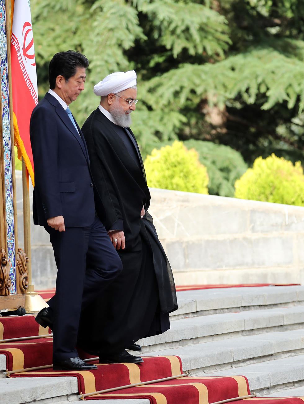 Japan president visits Iran