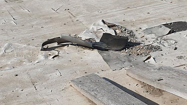 На месте падения ракеты в Сдероте. Фото: Барэль Эфраим