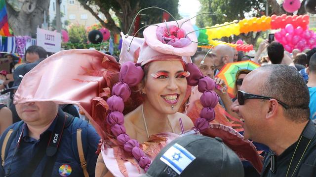 התכנסות מצעד הגאווה 2019 בתל אביב (צילום: מוטי קמחי)