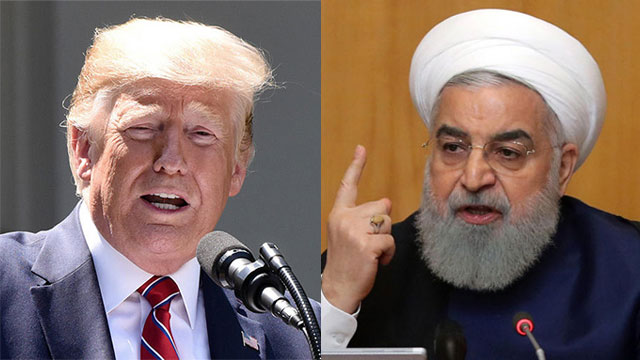 Дональд Трамп и Хасан Рухани. Фото: ЕРА, МСТ