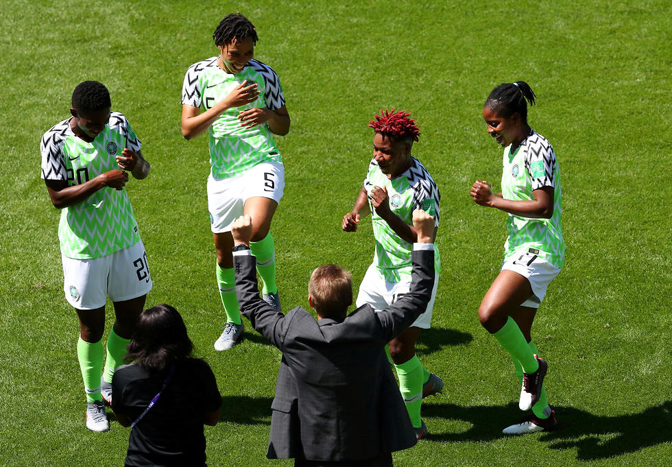 נבחרת ניגריה כדורגל נשים (צילום: רויטרס)
