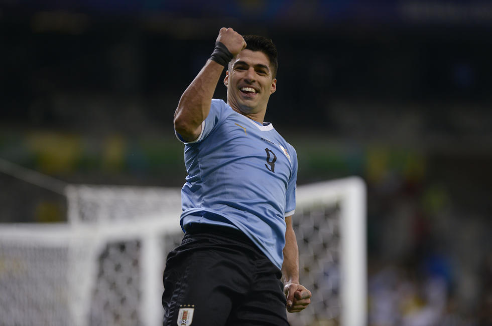לואיס סוארס נבחרת אורוגוואי (צילום: AP)