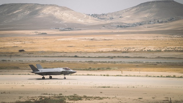 Самолет F-35.  Фото: пресс-служба ЦАХАЛа