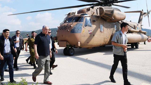 Netanyahu attends Israel's largest military drill in years  (Photo: GPO)