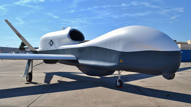 The U.S. drone MQ-4C Triton was shot down by Iran (Photo: Shutterstock)