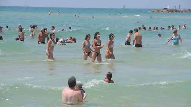 Пляж Банана-Бич, Тель-Авив. Фото: Моти Кимхи
